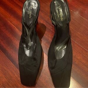 Kate Spade Black Heeled Sandals